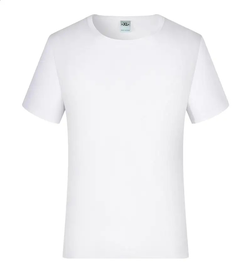 100 Modal Man Summer T Shirt For Men Round Neck Short Sleeve Solid Color Male Plain Tshirt Y2k Casual white Tops 240823