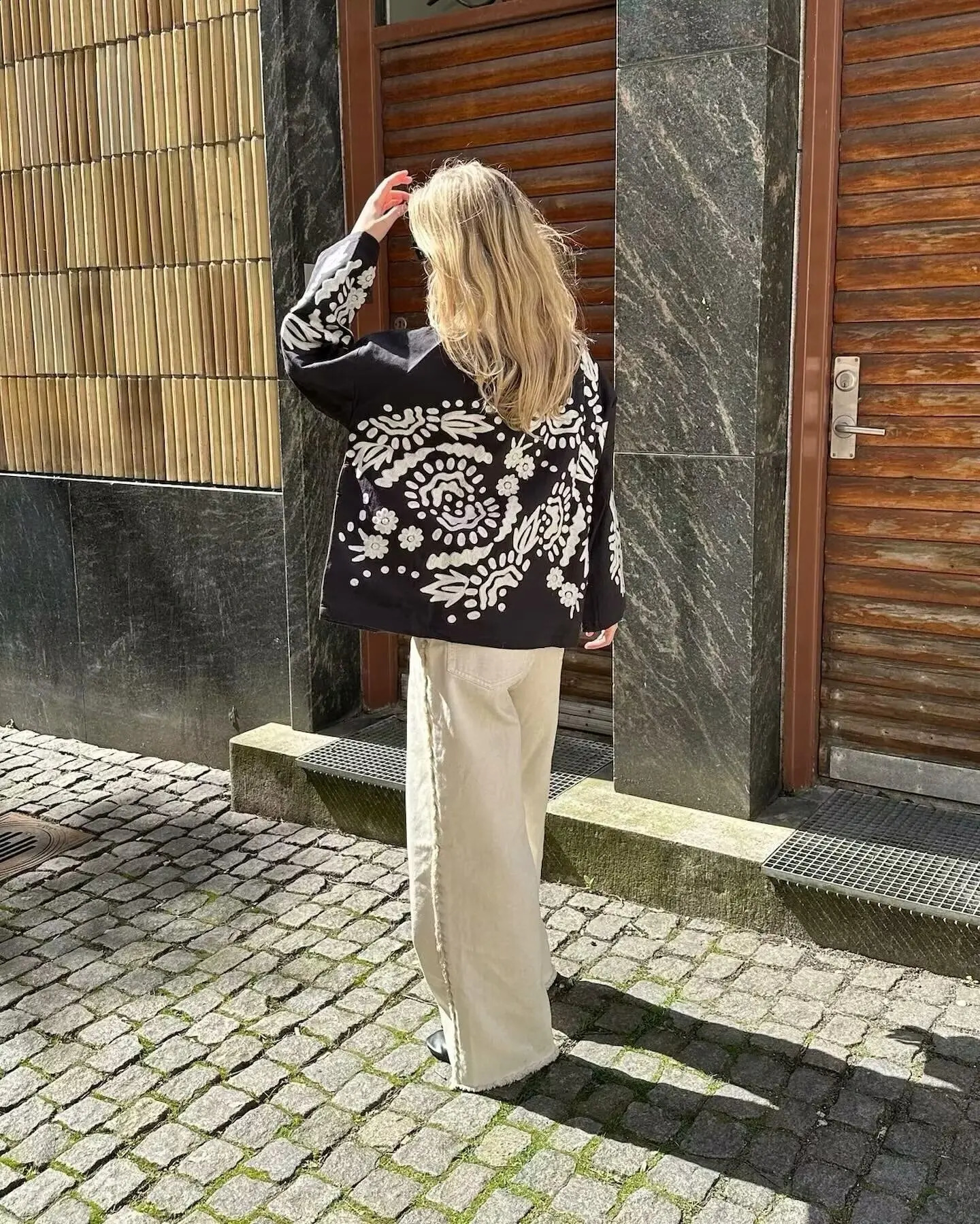 Belt floral print jacket for women Y2k loose elegant long sleeved womens dress zipper fashionable sweet cool ultra-thin jacket 240827