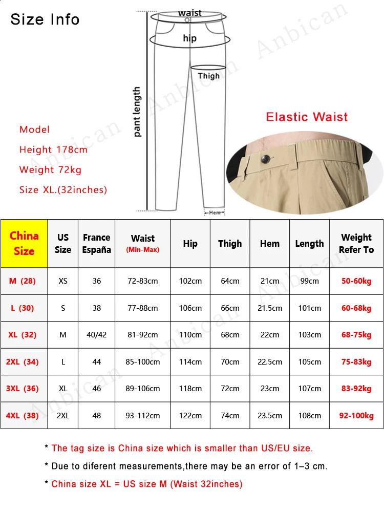 Mens Casual Pants Autumn Korean Fashion Washed Cotton Wide Leg Elastic Waist Straight Trouser