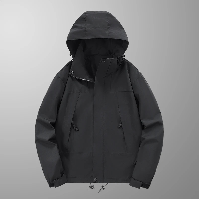 High quality unisex camping clothes hiking jacket waterproof and thin windproof for wildlife parks 23657# 240827