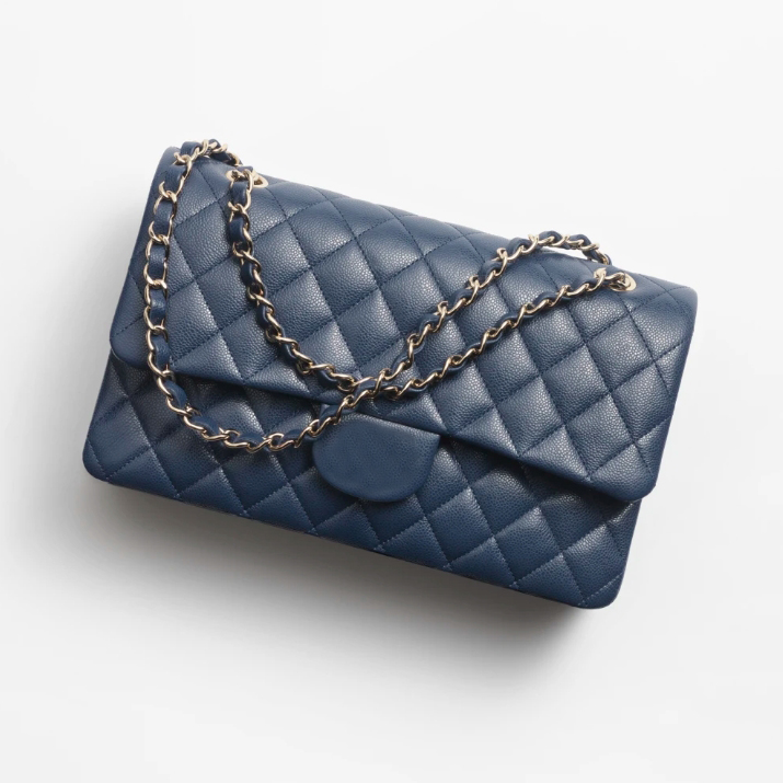Designer bag Jumbo Double Flap Bag Luxury 25CM Real Leather Caviar Lambskin Classic Purse Quilted Handbag Mirror quality 10A