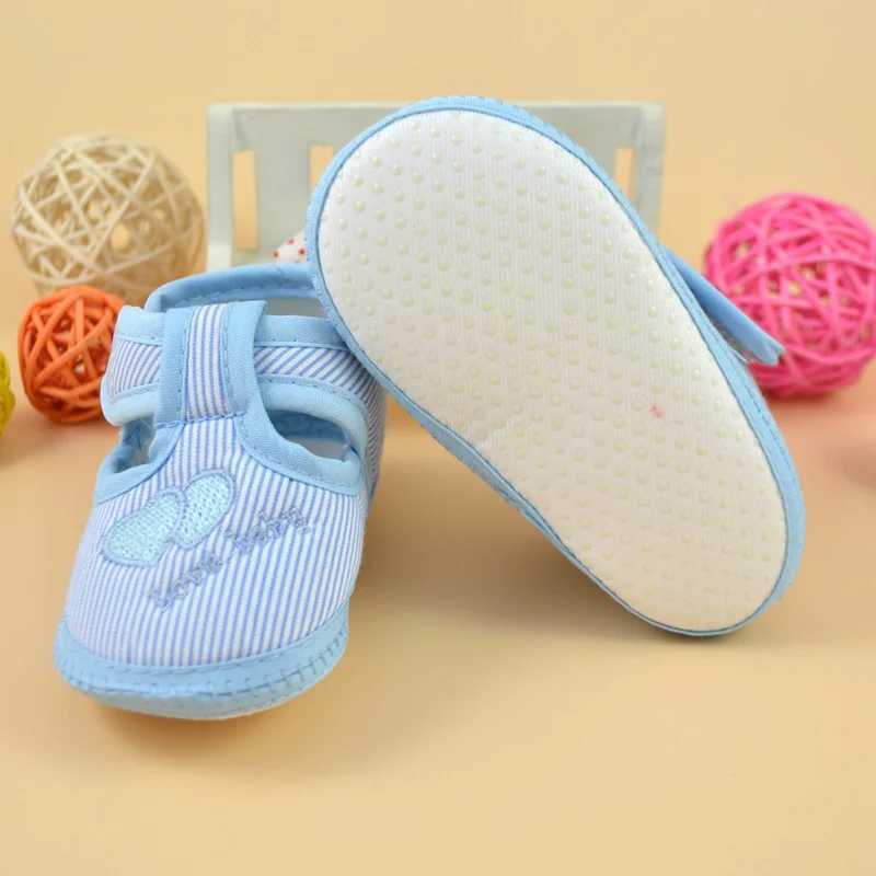 Pudcoco Spring and Autumn Newborn Soft Bottom Baby Shoes Baby Girls and Toddlers Sports Shoes Anti slip 0-12 M240827