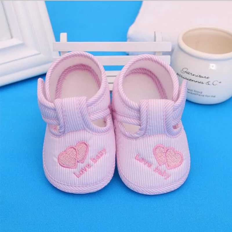 Baby girl boy shoes first walker cotton soft newborn baby shoes cartoon pattern baby toddler baby shoes M240827