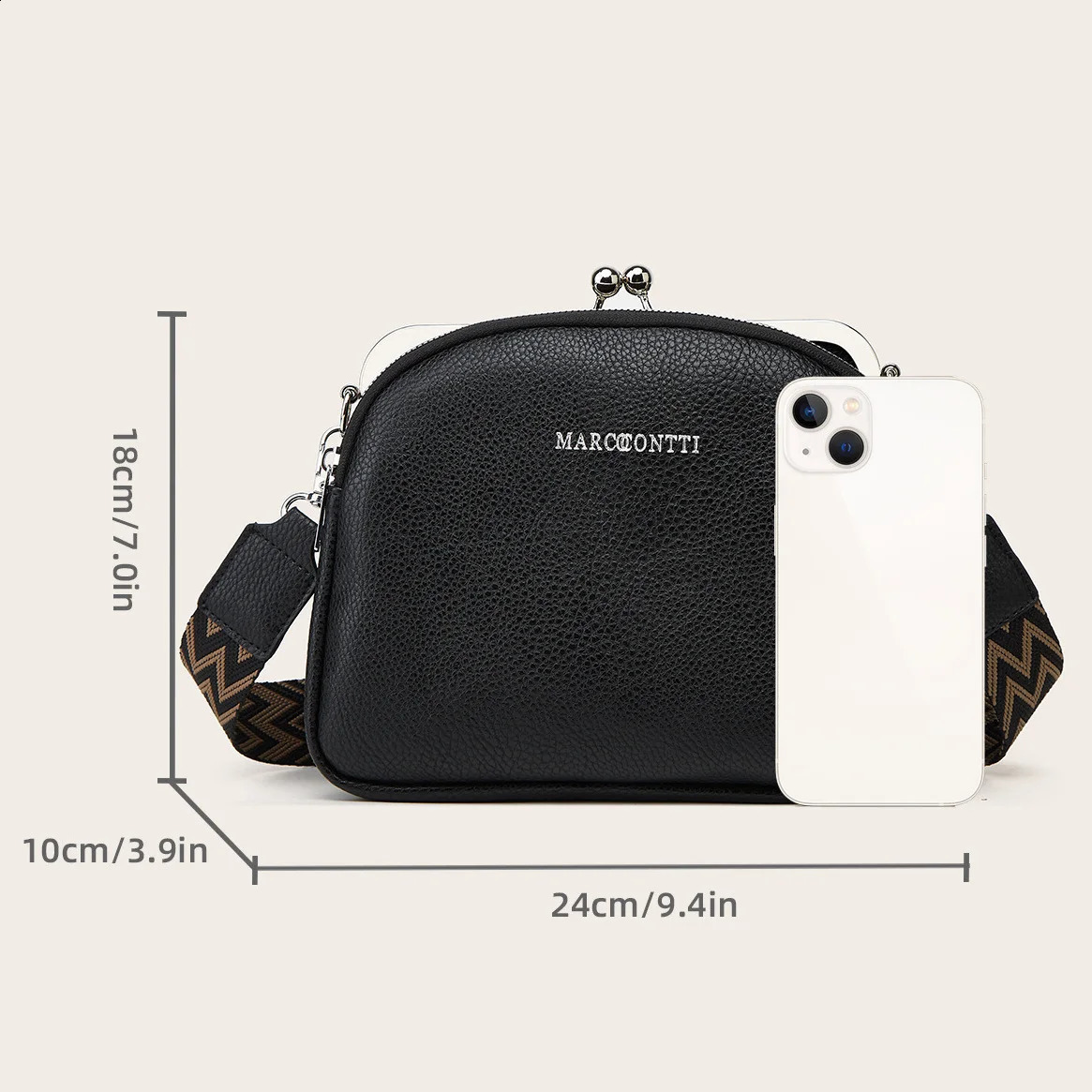 Small Crossbody Bags for Women Faux Leather Square Bag Trend Shoulder Ladies Black Beige Bolsas Para Mujeres Sac Korea 240827