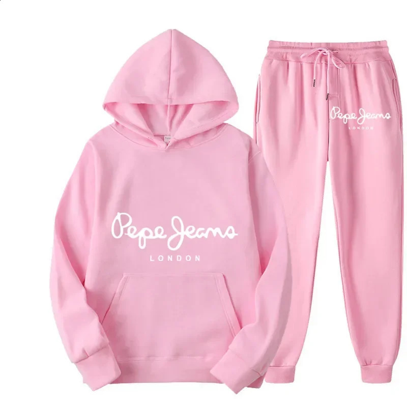 Autumn Mens Winter Animal Printed Sportswear Top Pants Set HoodiePants Jogging Sportswear Track Running Two Piece Sportswear 240827