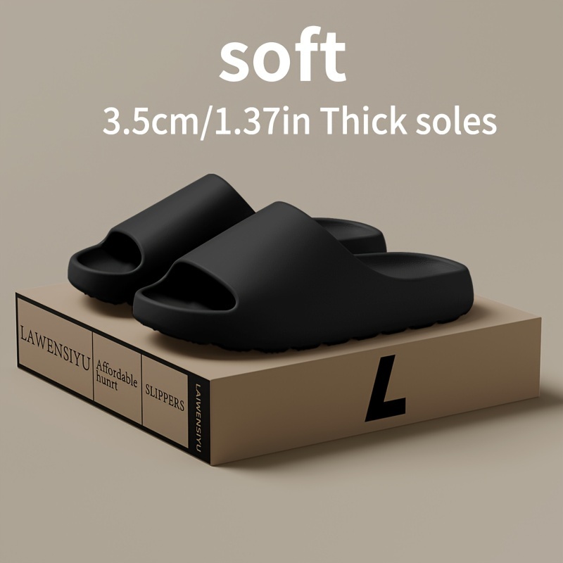 Designer Soft Slippers, Indoor And Outdoor Sandals, Anti Slip Design, Fashionable Shoes, Relaxing, Breathable, Lightweight Shoes