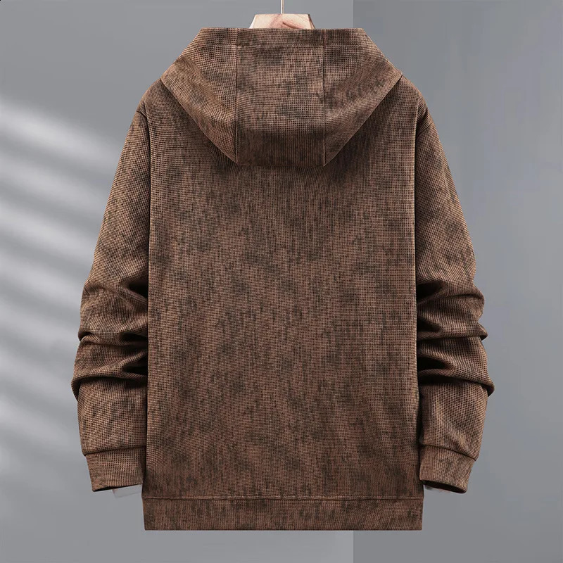 Mens Spring and Autumn Plus Size Hoodie Trend Fashion Casual Coat Young Handsome Loose 170kg 10XL 11XL 240826