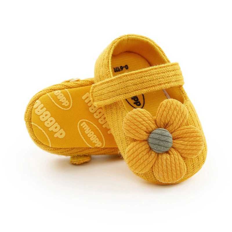 Autumn casual anti-skid bow sports shoes for children with soft soles first walker 0-18 months spring baby girl princess shoes 1 year M240827