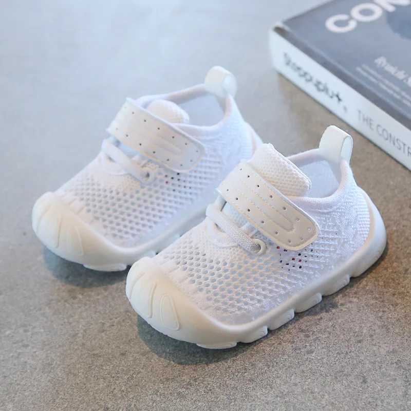 Summer baby shoes for boys and girls first step walker mesh shoes breathable non slip soft sole baby shoes for boys and girls childrens shoes M240827