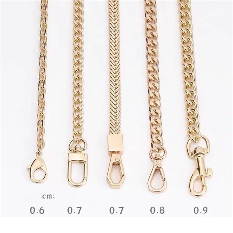 60120cm Handbag Metal Chains Shoulder Bag Strap DIY Purse Chain Detachable for Crossbody y240826