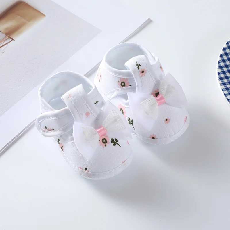 Baby girl flower decoration slider a comfortable soft bottom suitable for newborns and infants (0-8 months) M240827