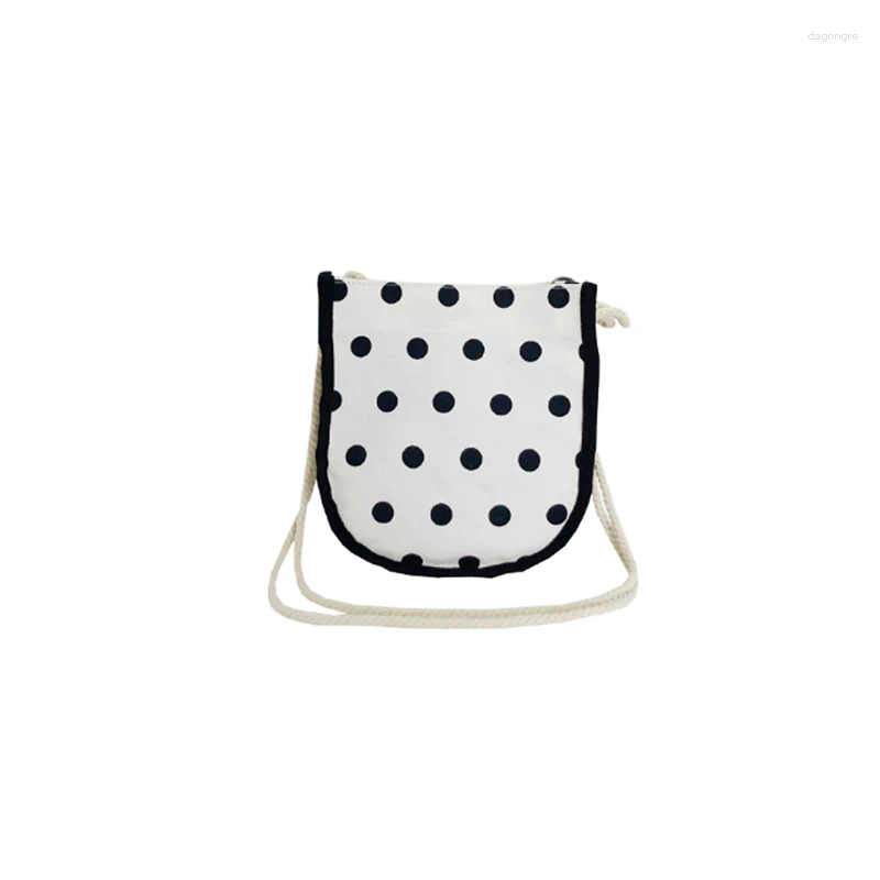 2025 NEW Bag Soft Crossbody Bags For Women Shoulder Dot Print Messenger High Quality Casual Female Beach zhanyishengli
