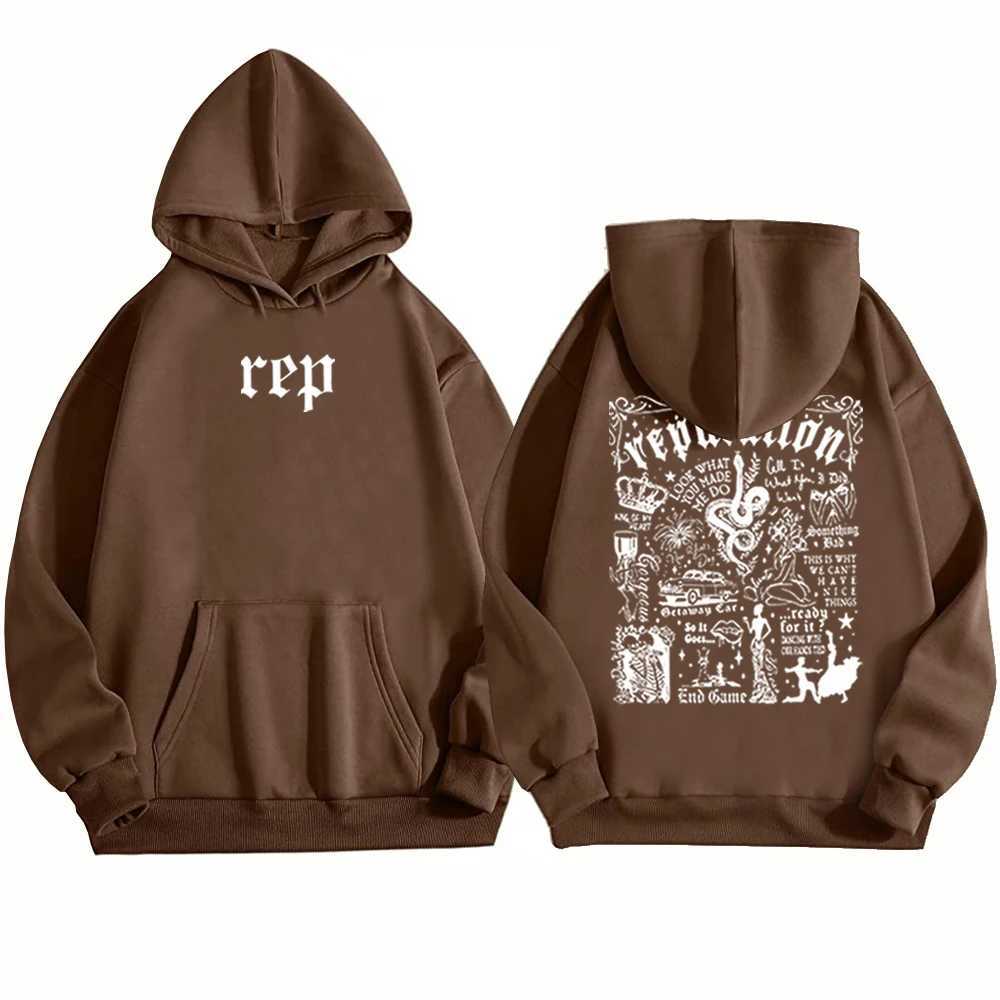 Taylor Reputation Hoodie Pop Music Hoodie Taylor Music Sweatshirt Music Lovers Gift Swift Pullover Tops Streetwear W240827