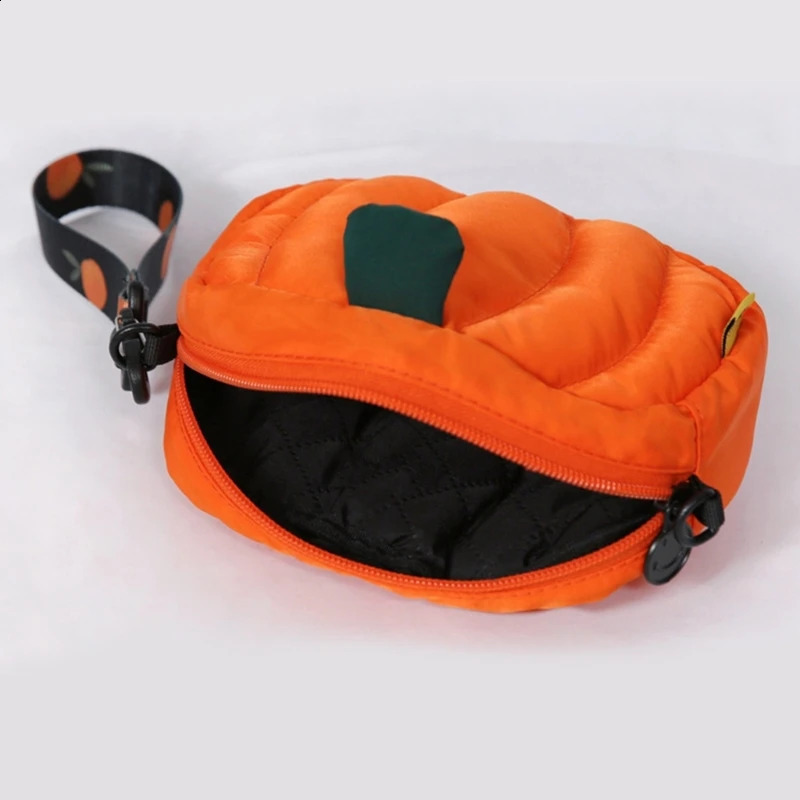 Fashionable Halloween Pumpkin Wallet Mini Fun Shoulder Bag 240827