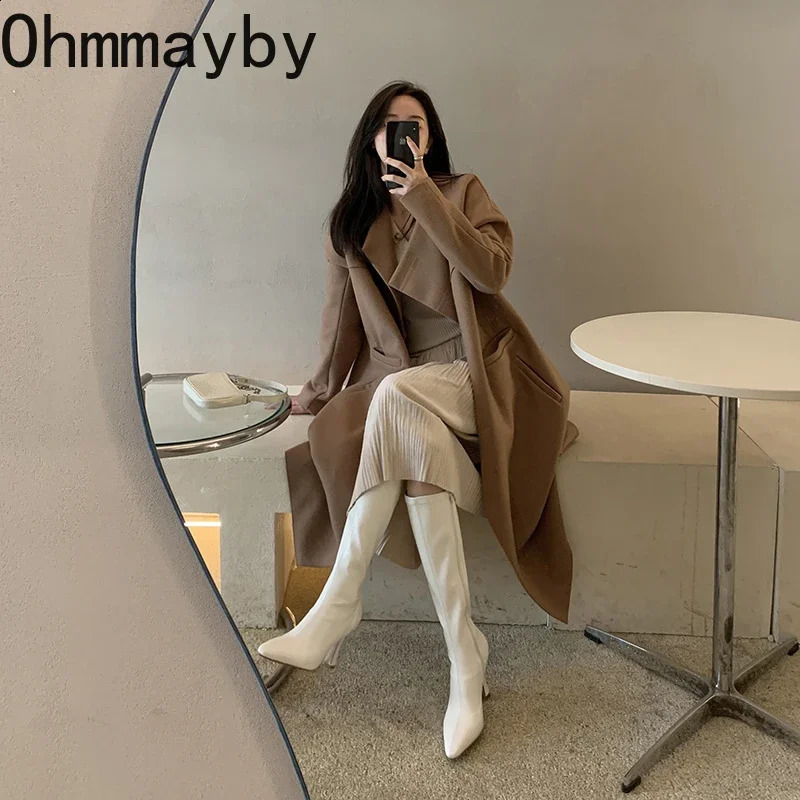 Winter womens long boots fashion thin high heels high knee boots womens black brown sexy womens knight boat botas de mujer 240827