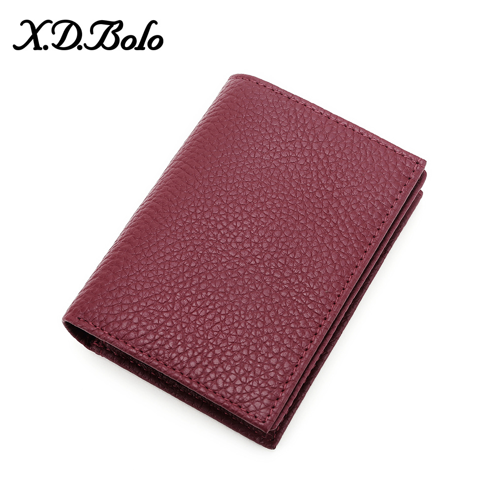 Chic Women's Leather Wallet - Soft Japanese Student Theme with Secure Money Clip and Elegant Cards Compartment