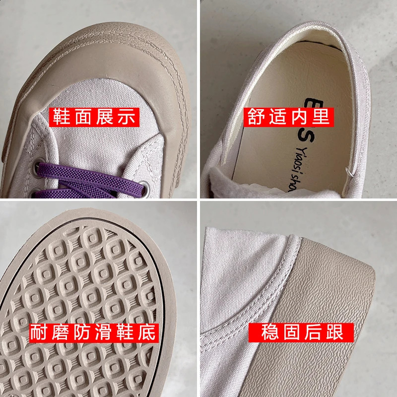 Candy Color sports canvas womens casual shoes 240827