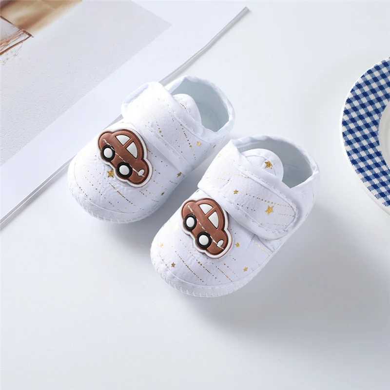 0-12 Months Baby Girl Boy Shoes First Step Walker Cotton Soft Newborn Baby Shoes Cute Baby Shoes M240827