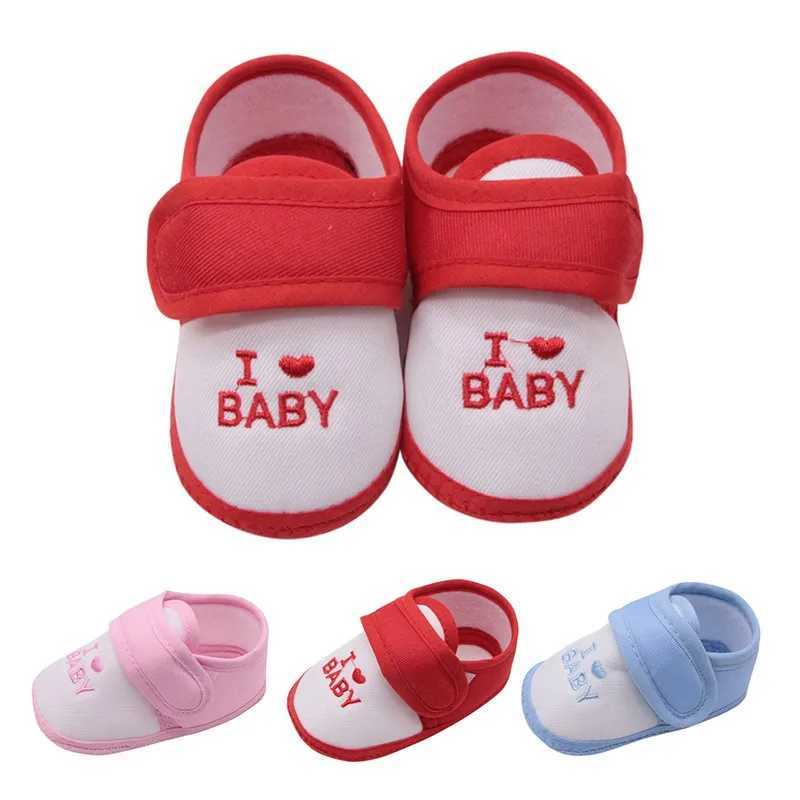 Spring baby and toddler shoes girls and boys newborn letter printing cartoon pre walker soft soled sandals first walker shoes M240827