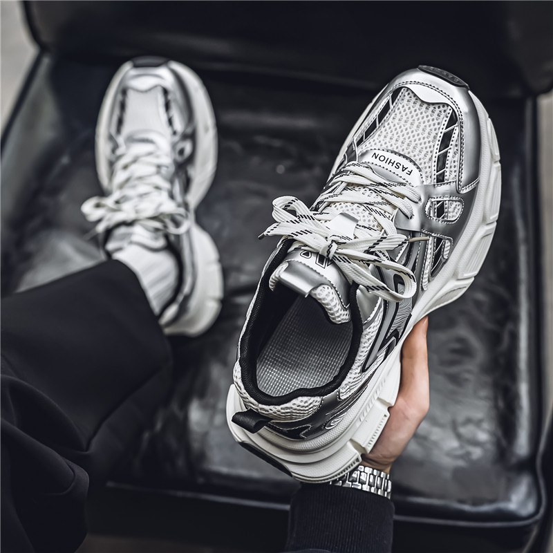 Men Sneakers Hot Sale Athleisure Shoes Wear-Resistant Thick-Sole Breathable Clunky Shoes Sports Shoes Running Shoes Free shipping