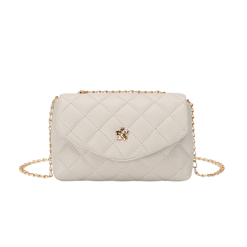 Lightweight Business Casual Shoulder Bag Fashionable Flap Cover Minimalist Chain Strap Crossbody Bag For Women Girls