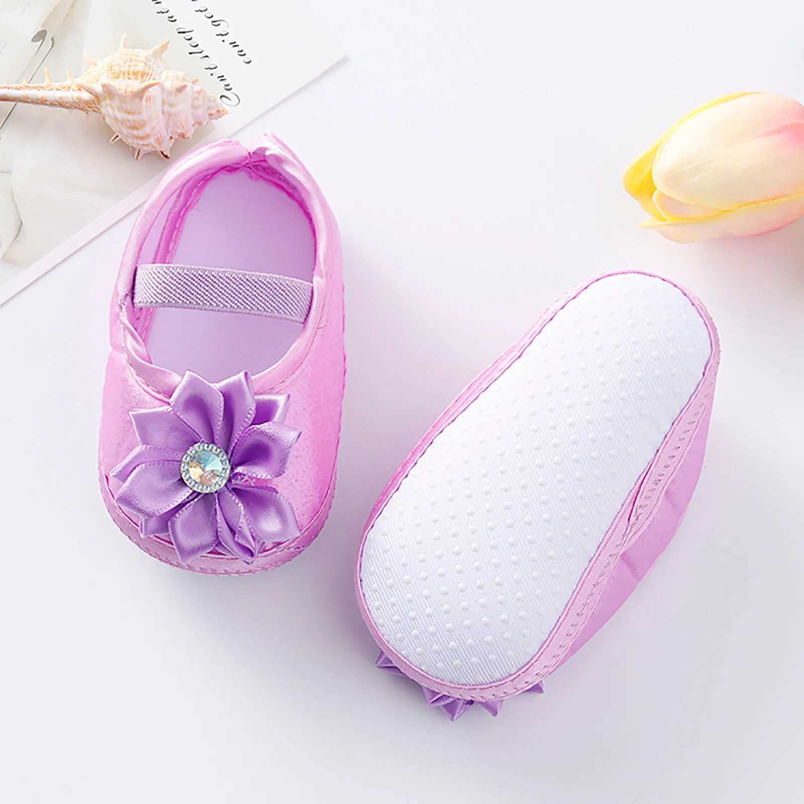 Baby girl first walker soft baby shoes baby toddler bow knot walker shoes princess shoes baby front walker baby shoes M240827