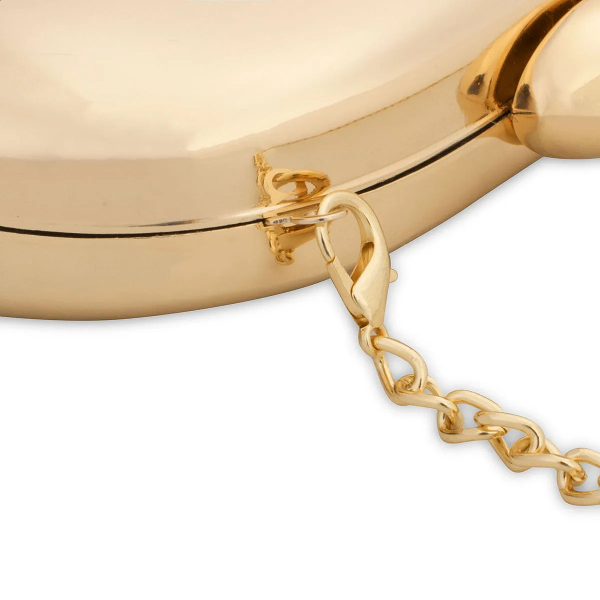 Metallic Egg Shape Clutch Bag Women Evening bags Wedding Party Shell Purse Handbag Crossbody Shoulder Bags 240827