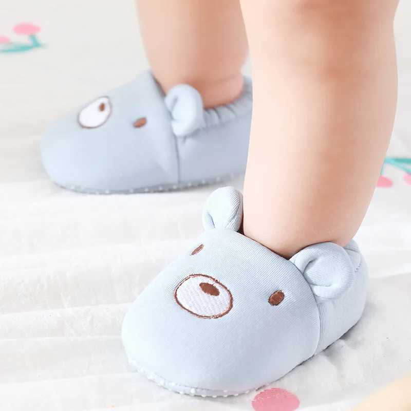 Newly born babies spring and autumn new shoes baby shoes toddler socks anti slip childrens floor socks baby girls and boys shoes M240827