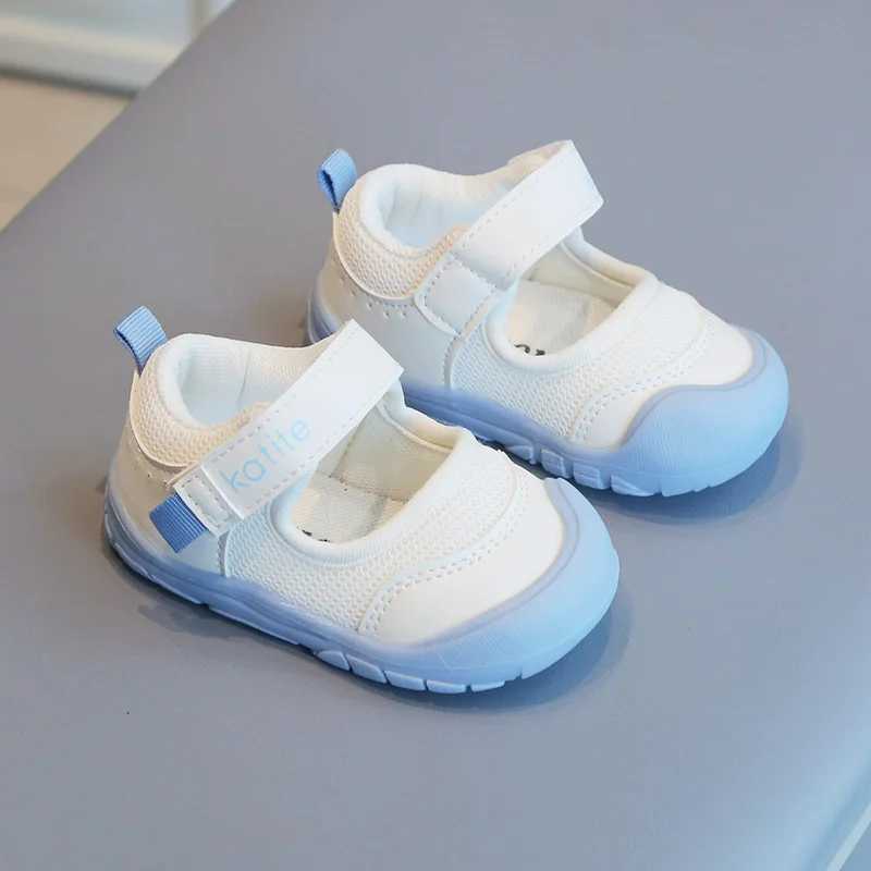 Skin friendly and comfortable baby mesh shoes breathable childrens shoes new soft soled casual shoes for girls M240827