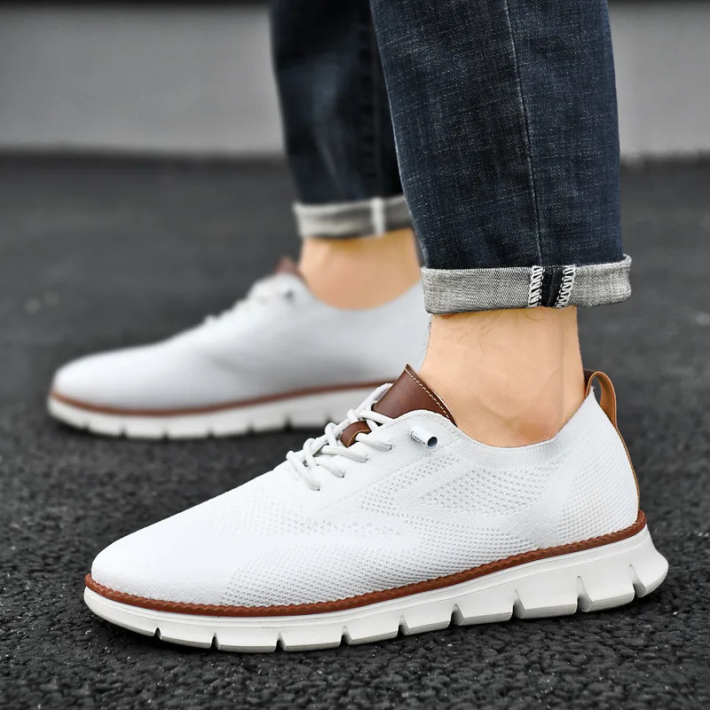 2024 Mens Shoes Summer Breathable Sneakers Running Shoes Fashion Shoes Casual Sneakers Mens Tenis Masculino Zapatos 240827