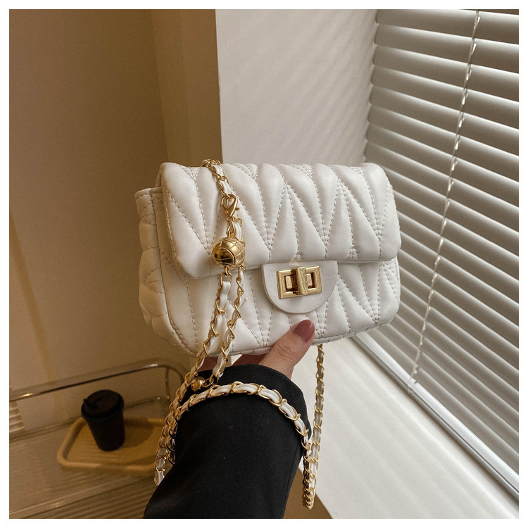 2023 Spring/Summer New Fashion Chain gge Single Shoulder Crossbody Small Square Women's Bag Mixed Batch F13.9-08.27
