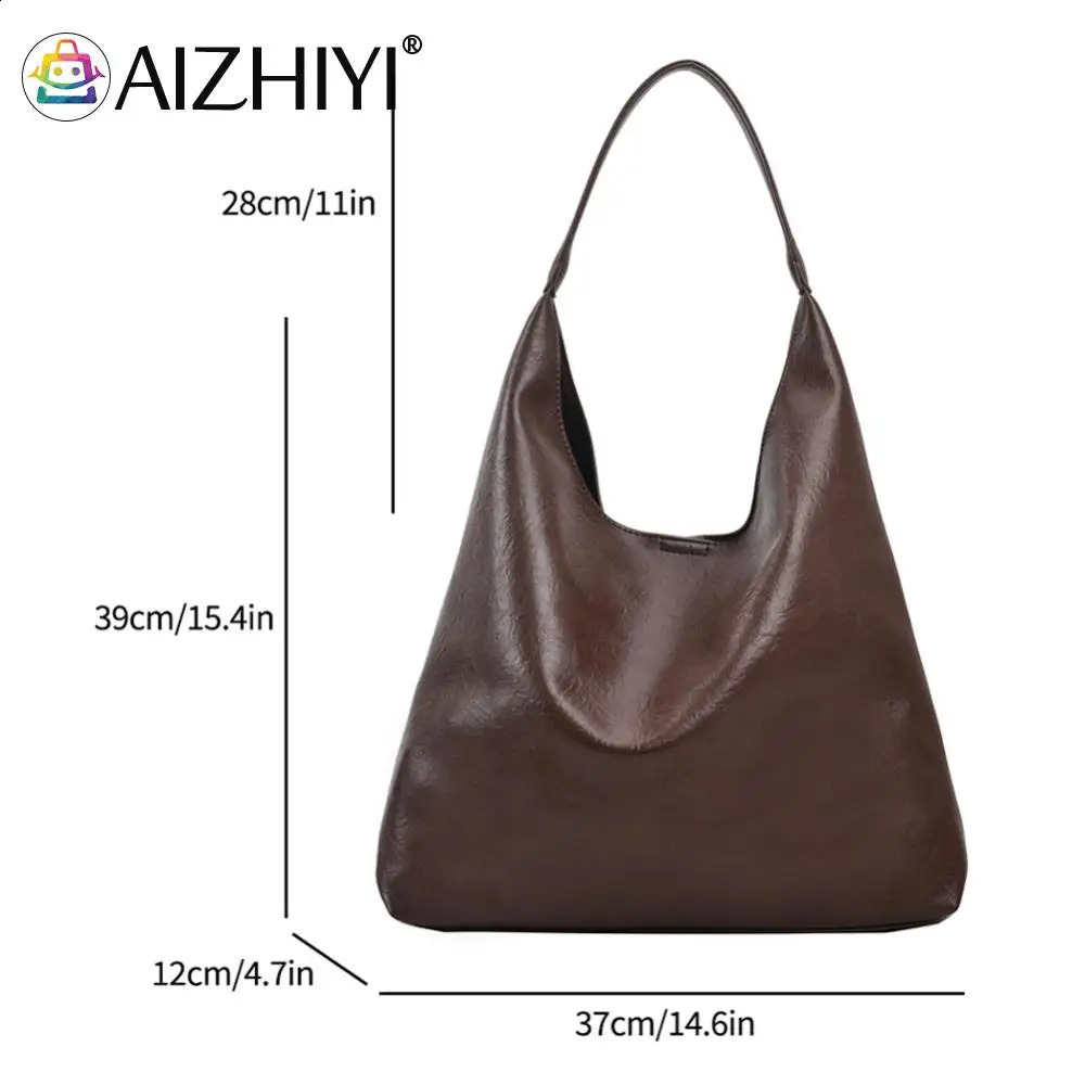 Retro Shoulder Bag with Purse PU Leather Trendy Underarm Bag with Hasp Closure Fashion Handbag Crossbody Bag for Women and 240827