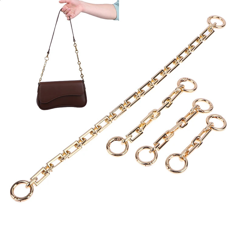 Underarm Bag Chain Handbag Metal Replacement Chains Shoulder Strap DIY Purse Handles Accessories 240826