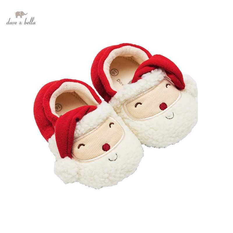 Winter Baby Neutral Christmas Cartoon First Step Walker Newborn Girl Boy Shoes M240827