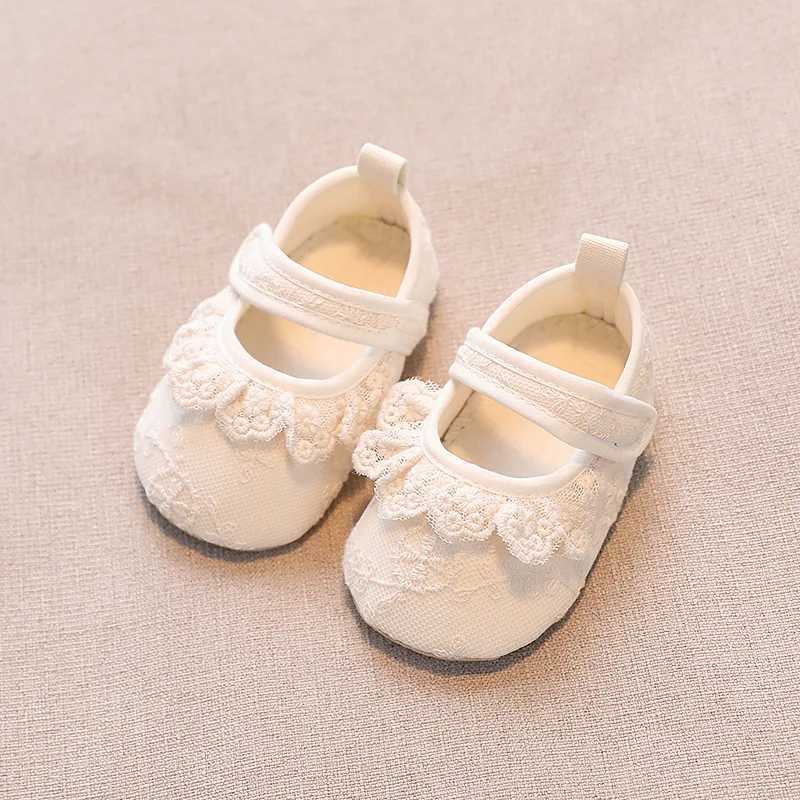 Zapatos Bebe Ni a baby shoes spring new baby lace princess shoes soft soled baby walking shoes for girls and boys M240827