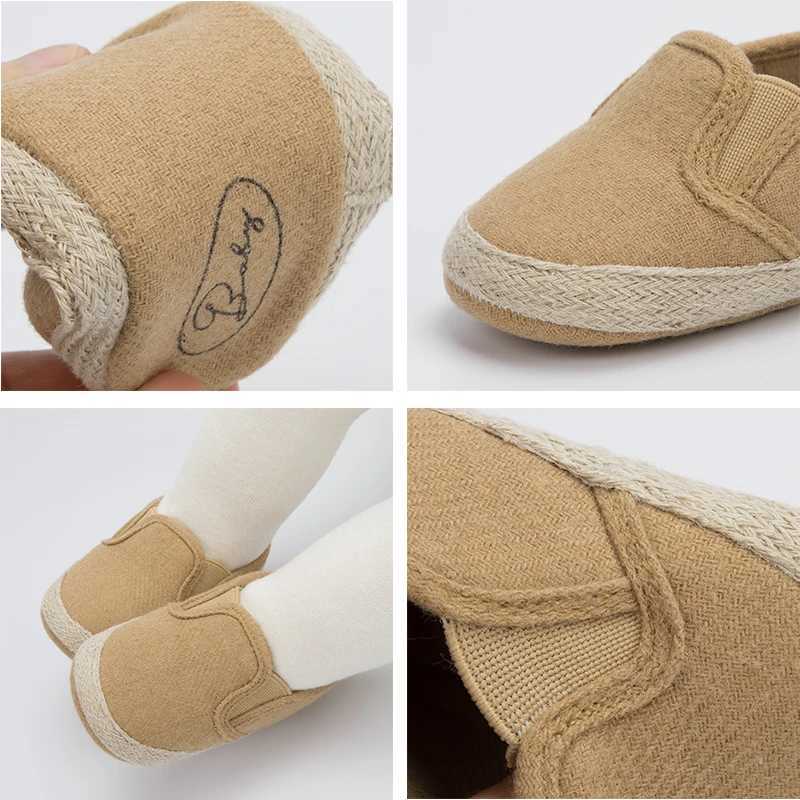 New baby shoes for boys and girls casual shoes with soft sole anti slip PU leather cotton baby first mover baby crib 4 colors newborn M240827