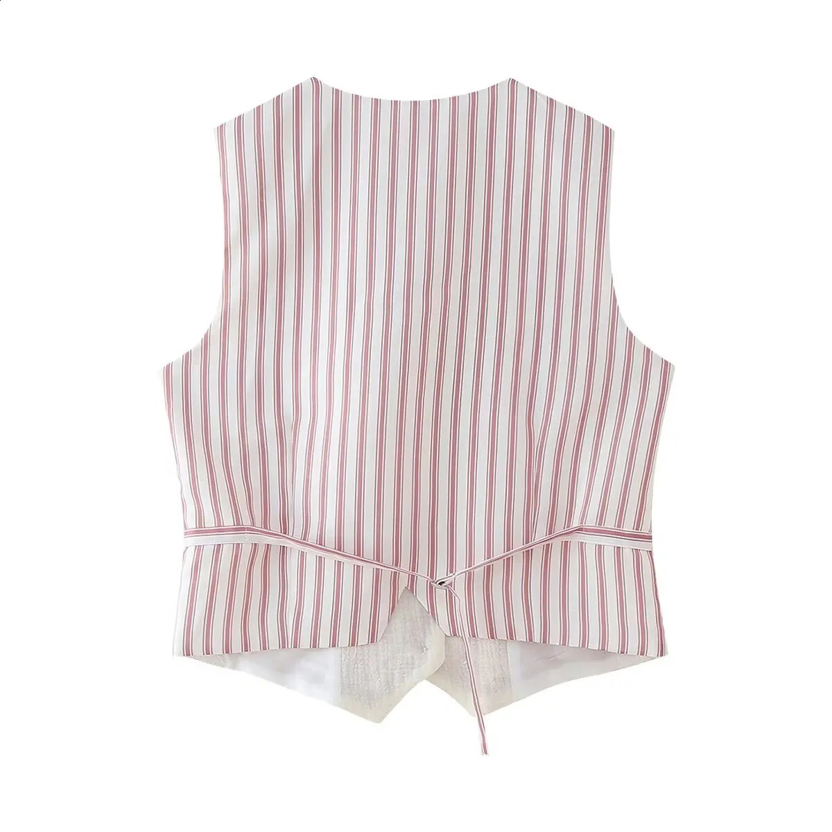 2024 ZAR4 Summer Womens Fashion and Versatile Heavy Industry Embroidered Vest 240826