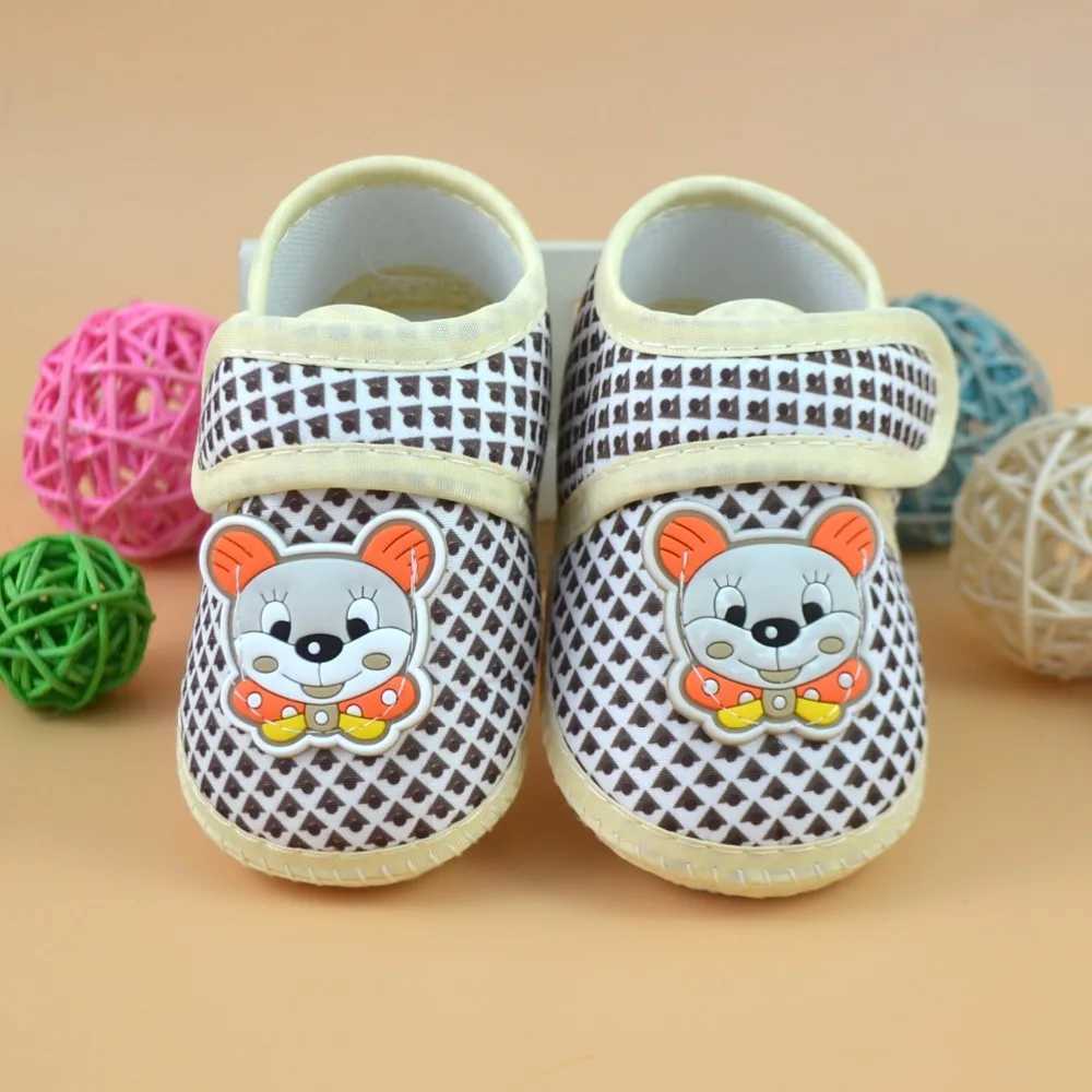 Autumn baby shoes newborns first step girls non slip shoes 0-24 months old baby socks animal cotton hooks and loops easy to wear M240827