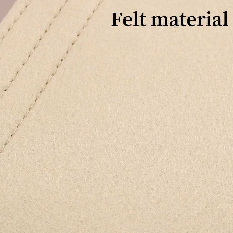 Tinberon felt insert bag organizer handbag inner bag cosmetics bag makeup storage travel bag accessories felt bag lining organizer W240826