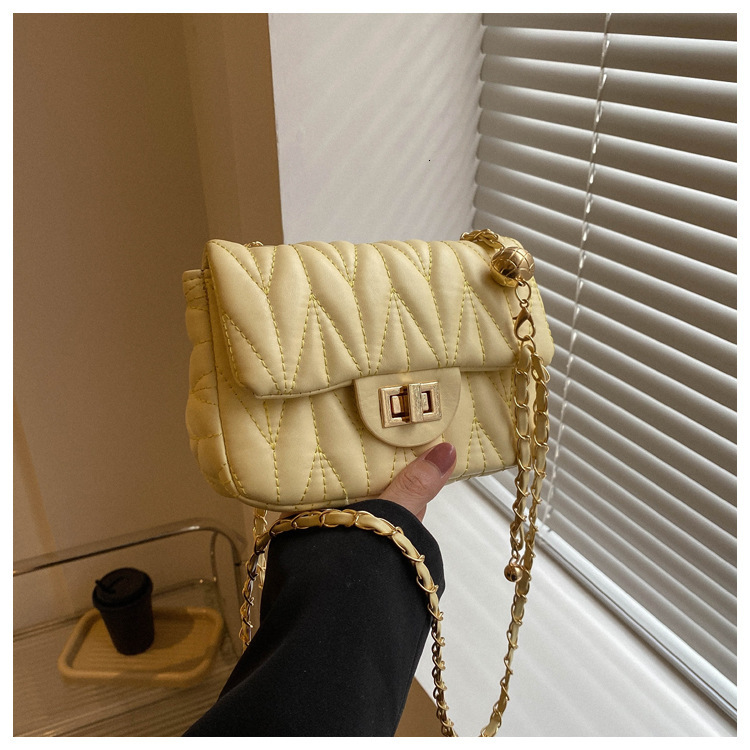 2023 Spring/Summer New Fashion Chain gge Single Shoulder Crossbody Small Square Women's Bag Mixed Batch F13.9-08.27