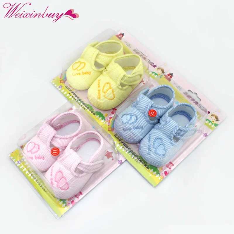 Baby girl boy shoes first walker cotton soft newborn baby shoes cartoon pattern baby toddler baby shoes M240827