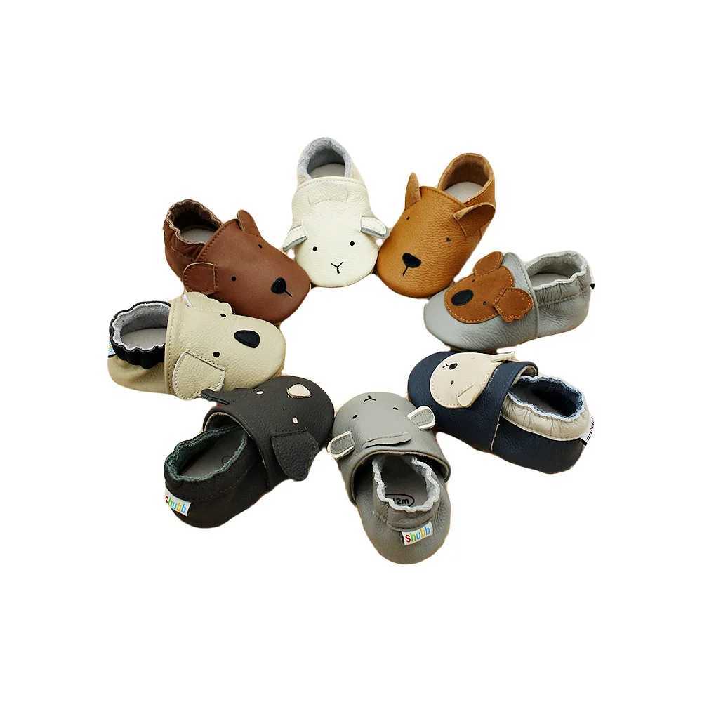 Baby leather casual baby crib shoes suitable for first step children girls boys newborn education walkers childrens animal sports shoes M240827