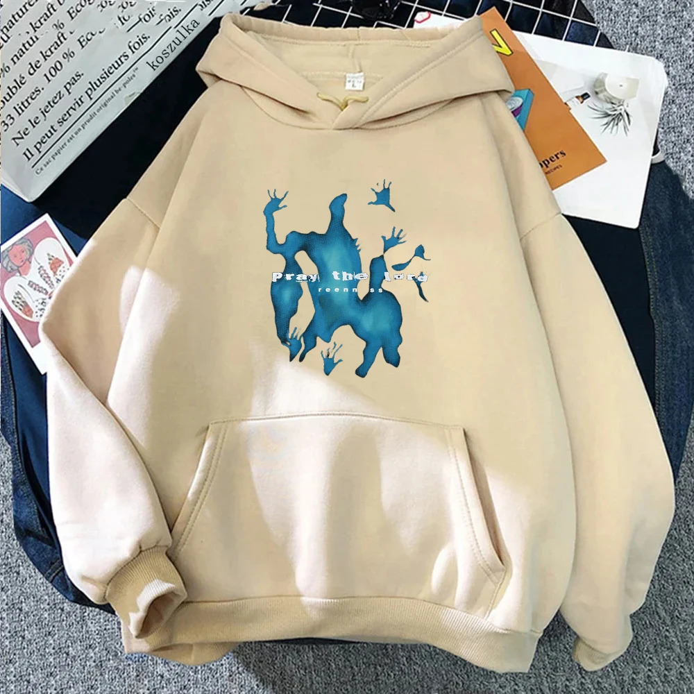 Aelfric Eden Graphic Hoodies Vintage Printed Hoodie Sweatshirt Casual Oversized Long Sleeve Streetwear Hooded Pullover 240827