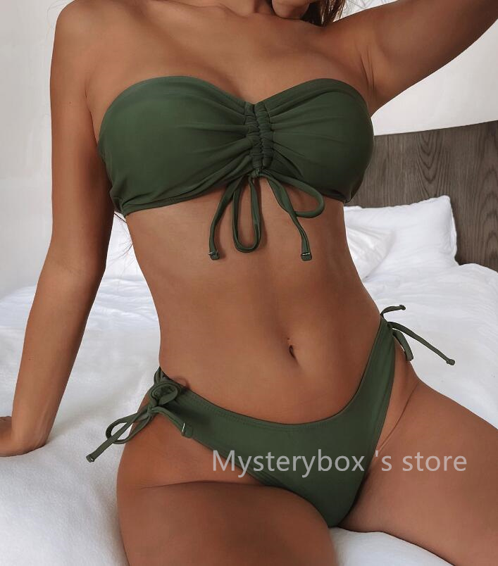 Fashion woman 2024 Bikinis set One piece luxury designer bikini swimwear leopard print triangle beach high waist Hollow steel Triangle bag swimsuit sp