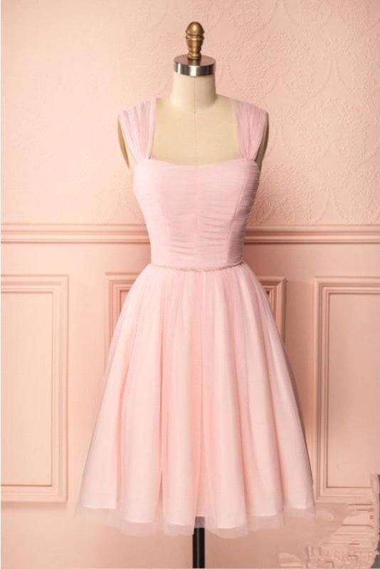 Elegant Mesh Suspender Prom Dresses For Women Sexy Sleeveless Spaghetti Straps Robe Evening Gowns Ladies Solid Dress BC19414