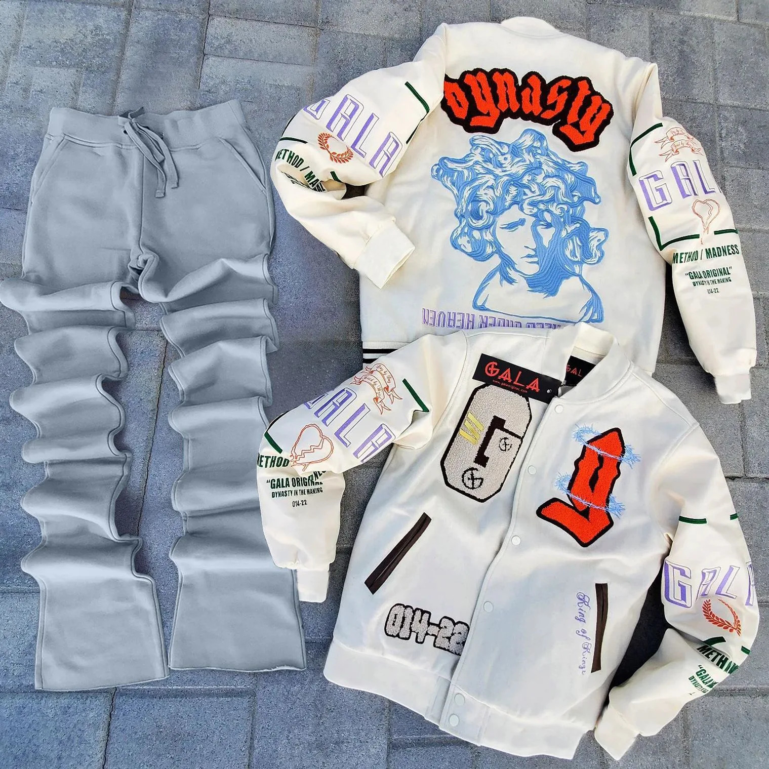 Spring leisure fashion cartoon print jacket spring sports 240827