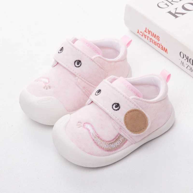 0-1 Baby First Step Walker Preschool Shoes Baby Boys Non slip Breathable Shoes Childrens Soft soled Casual Shoes M240827