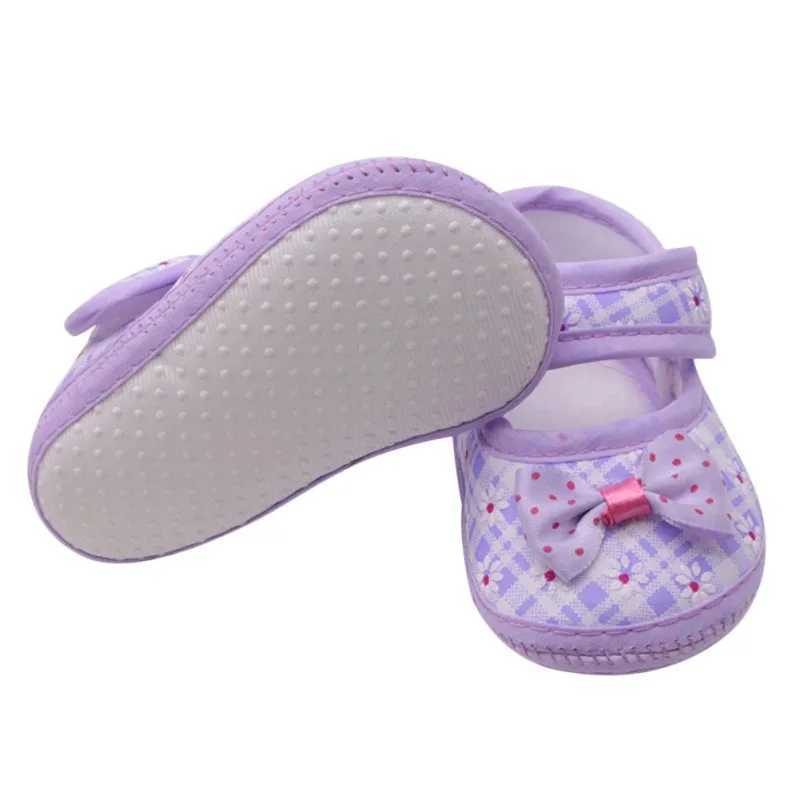 Cotton baby shoes baby first mover toddler girl child bow knot soft anti slip baby shoes 0-18 months old M240827
