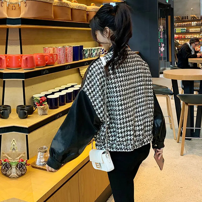 Short Baseball Jacket Woman Crop Trend er Fashion Female Clothing Winter Coat for Women Autumn Clothes Bomber 240827