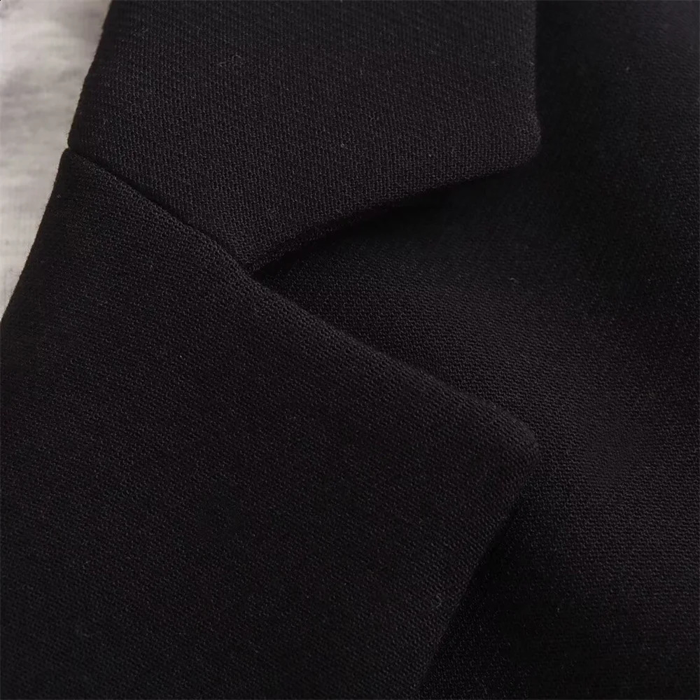Taop Za Spring Product Womens Fashion Casual Edition Slim fit Long sleeved Hoodie Shorts 240827